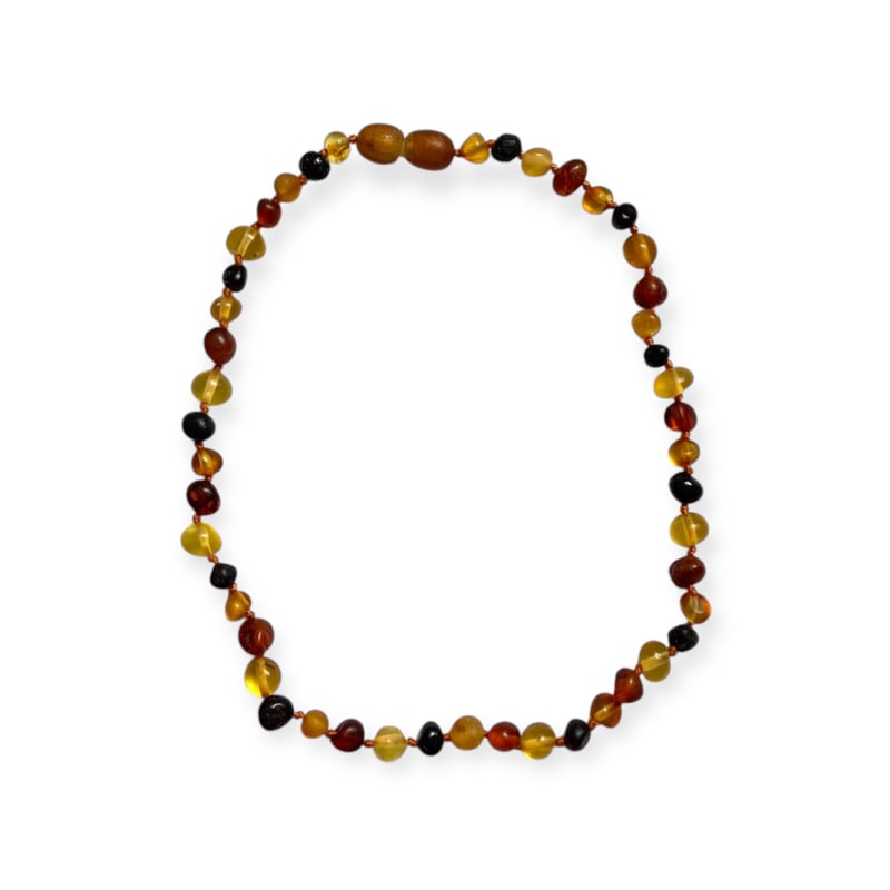 Amber Teething Necklace [ Mix ] / Amber [アンバーネ