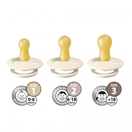 Pacifier Color  Set (2pcs) / BIBS   [おしゃぶり ビブス 赤ちゃん ベビー用品]
