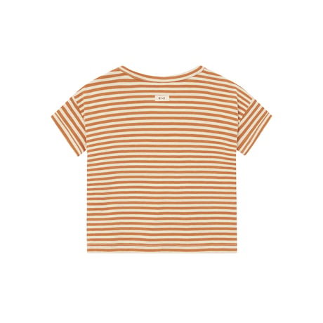 [26SS] Copper Stripes Boxy T-Shirt / Organic Zoo
