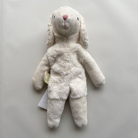 Floppy Animal Sheep White ( Small ) / SENGER Naturwelt  [ゼンガーナチュウェルト ファーストトイ 洗える 羊 ぬいぐるみ ]
