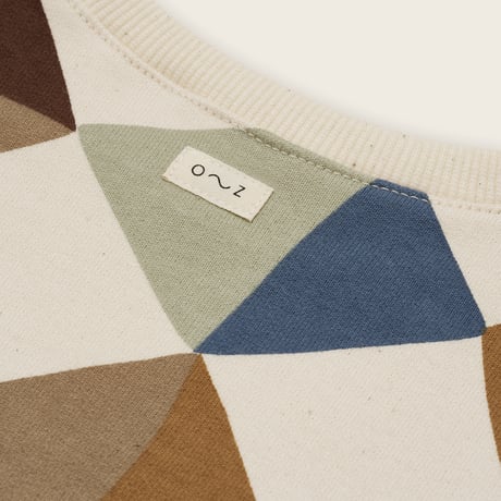 Kite Patchwork Sweatshirt Undyed / Organic Zoo