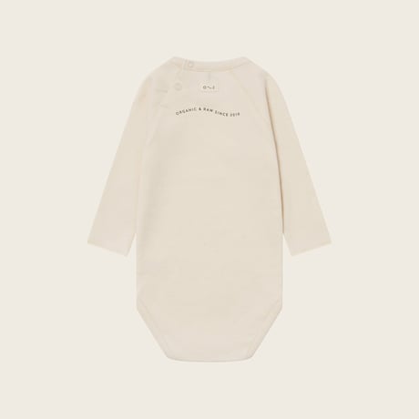 [Core] Undyed Milk Bodysuit / Organic Zoo