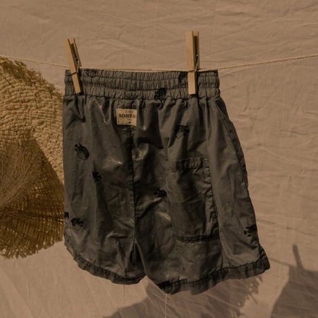 CHICO SWIMMING SHORTS [ GREY BLUE/ PUFFER FISH ] / STUDIO BOHEME PARIS [水着 男の子 スイムウェア]