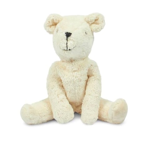 Floppy Animal Bear  WHITE  ( Small ) / SENGER Naturwelt  [オーガニック ファーストトイ クマ ぬいぐるみ 洗える 出産祝い ゼンガー ギフト]