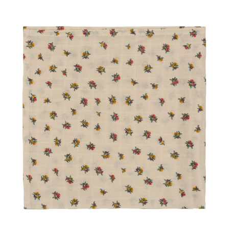 [ 1PC ] Muslin Cloth GOTS [ PEONIA ]  / Konges Sloejd   [ガーゼ オーガニック 沐浴  赤ちゃん  ベビー  出産準備]