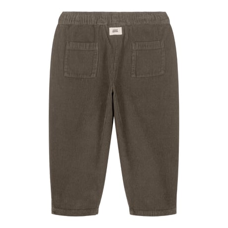 CARROT CORDUROY PANTS [ DARK TAUPE ] / STUDIO BOHEME [パンツ コーデュロイ 子供服 ベビー ]