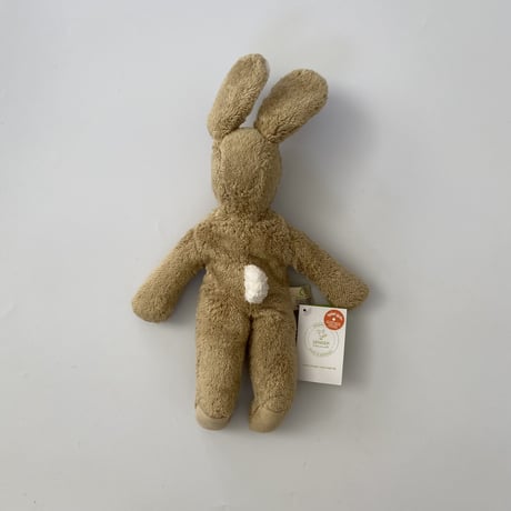 Floppy Animal Rabbit BEIGE ( Small ) / SENGER Naturwelt  [オーガニック ファーストトイ 洗える ぬいぐるみ 出産祝い 赤ちゃん ゼンガー]