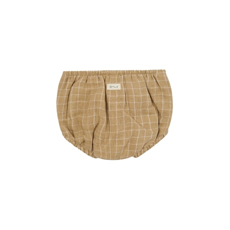 Grid Check Wheat Shortie / Organic Zoo