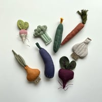 Fabric Toy [ Vegetable ] / Handmade from RF [ 布おもちゃ ハンドメイド 女の子 男の子 インテリア]