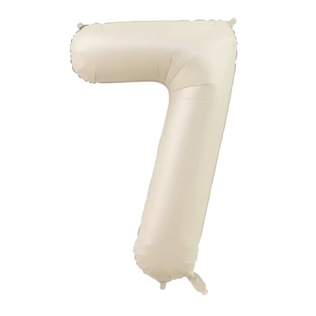32” Foil Number Balloon  [ バースデー お誕生日 記念日 くすみカラー バースデーフォト]
