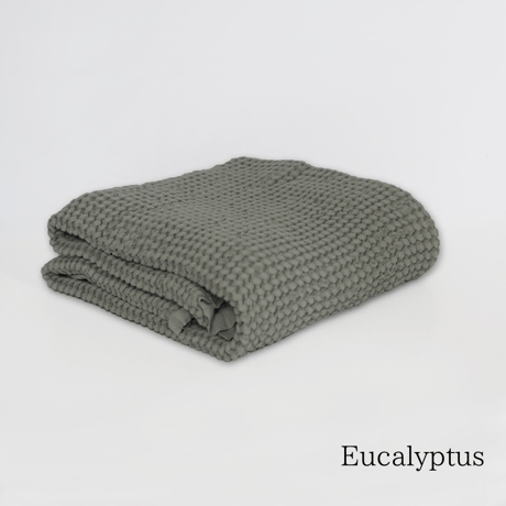 Cotton-Linen Waffle Blanket / MALLINO  [マリノ コットンリネン ブランケット ワッフル おくるみ 出産祝い 赤ちゃん 出産準備]