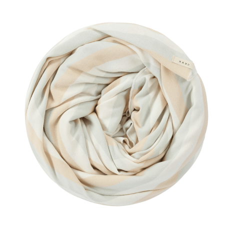 Organic Big Swaddle Blanket  [ Beach Days ] / SUSUKOSHI [ススコシ 大判 おくるみ スワドル 出産準備 出産祝い]