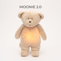 Moonie 2.0 Organic Humming Bear With A Lamp [ Sand natur ]  [ナイトライト ハミングベア ファーストトイ  ぬいぐるみ