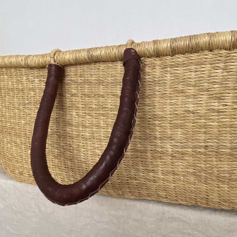 Moses Basket [ Classic / Natural+Brown ] / Hipp 