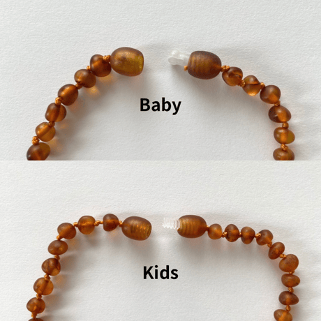 Amber Teething Necklace [ Mix ] / Amber  [アンバーネックレス 歯ぐずり 琥珀 ベビー 子ども  ]