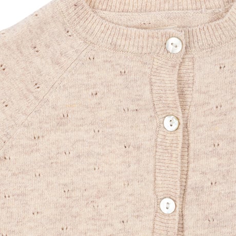 MINO KNIT CARDIGAN / konges sloejd    [コンゲススロイド カーディガン ベビー服 子供服]
