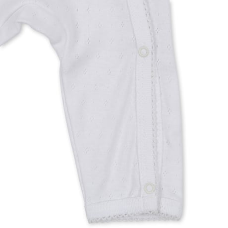 Minnie Newborn Onesie GOTS [ OPTIC WHITE ] / Konges sloejd     [ コンゲススロイド   新生児 ロンパース  肌着 出産準備]
