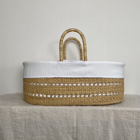 Liner Sheets / Hippo + Birds  [ ライナーシーツ クーファン ボルガバスケット Moses basket ベビー  ベビーベッド 出産準備 おすすめ]