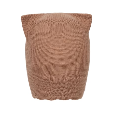 CAT KNIT HELMET [ CAFÉ AU LAIT ]  / Konges sloejd   [Konges Slojd コンゲススロイド ボンネット 赤ちゃん]