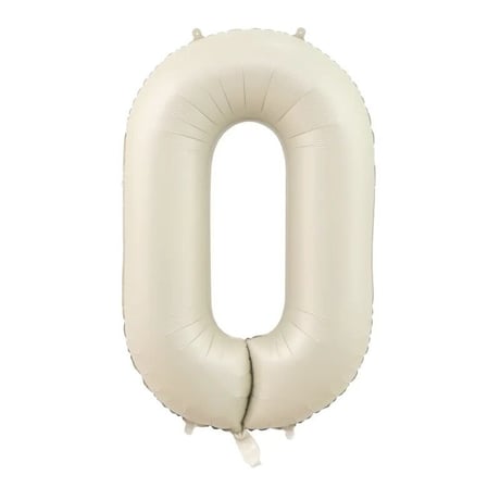 32” Foil Number Balloon  [ バースデー お誕生日 記念日 くすみカラー バースデーフォト]