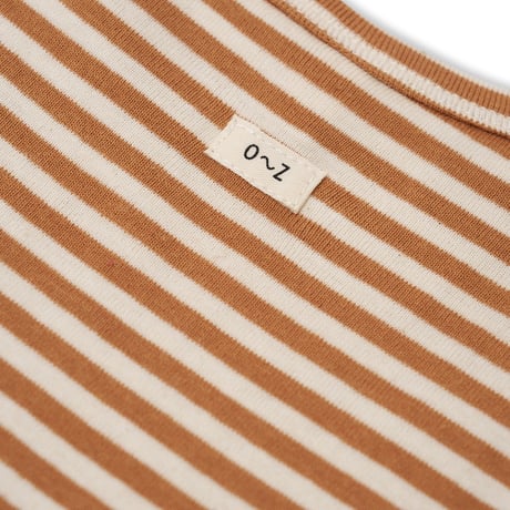 [26SS] Copper Stripes Boxy T-Shirt / Organic Zoo