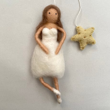 Mobile [ BALLERINA ] / gamcha [モビール インテリア ベビー 赤ちゃん メリー ハンドメイド 北欧 出産祝いギフト 出産準備 ]