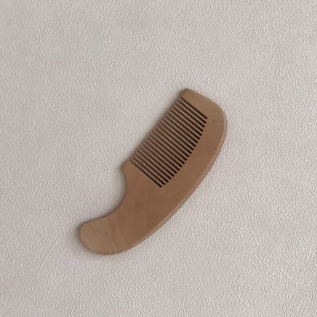 Baby Wooden  Hair Brush  / Hippo + Birds OLIGINAL    [ベビーブラシ ベビーコーム 赤ちゃん 出産準備 出産祝い]