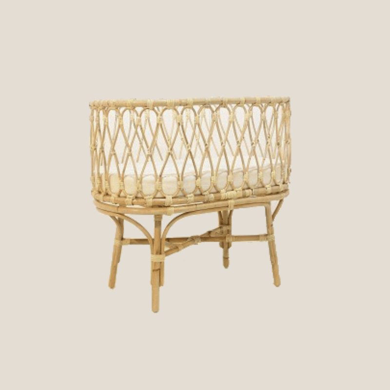 ラタンベビーベッド　hippo+birds Nova Rattan Bassinet / Hippo + Birds OLIGINAL