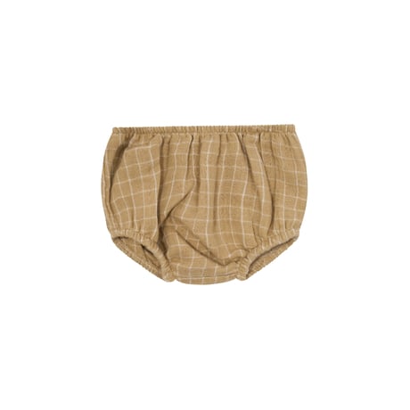 Grid Check Wheat Shortie / Organic Zoo