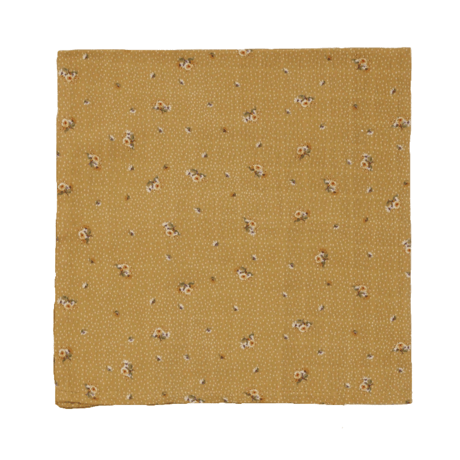 [ 1PC ] Muslin Cloth GOTS [ Flower Bouquet Dijon ]  / Konges Sloejd   [ガーゼ  沐浴  赤ちゃん  ベビー  出産準備]