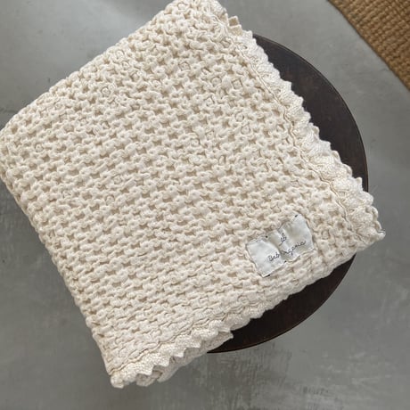 Bebe Waffle Blanket  / Bebe Organic [ベベオーガニック ワッフル ブランケット オーガニックコットン 出産準備 おくるみ 出産祝い]