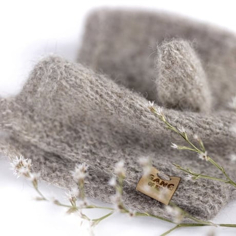 Fairy Hat Alpaca & Silk LIGHT GRAY [ 1-2y, 2-4y ] / GANG OF KIDS [ ボンネット]