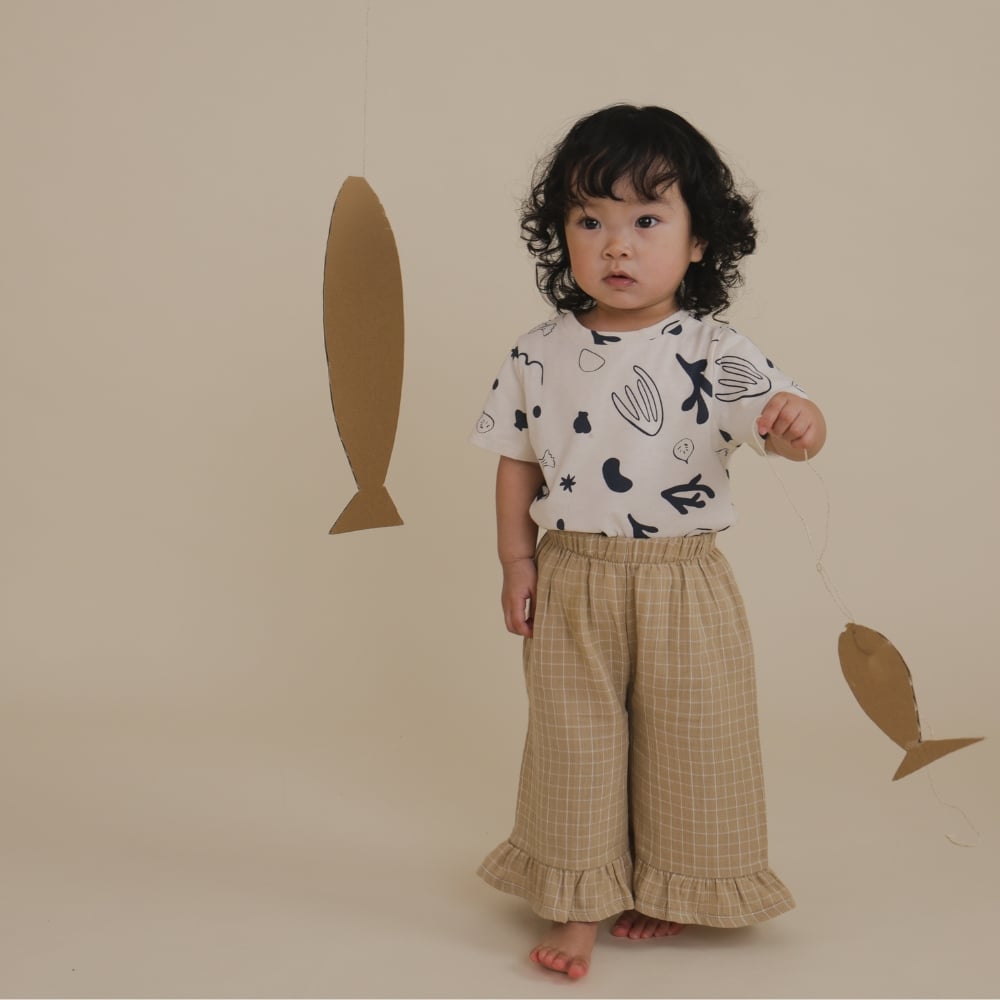 【新品未使用】organic zoo Capri Classic T 1-2y organic zoo/Capri Classic T-Shirt Undyed Cotton