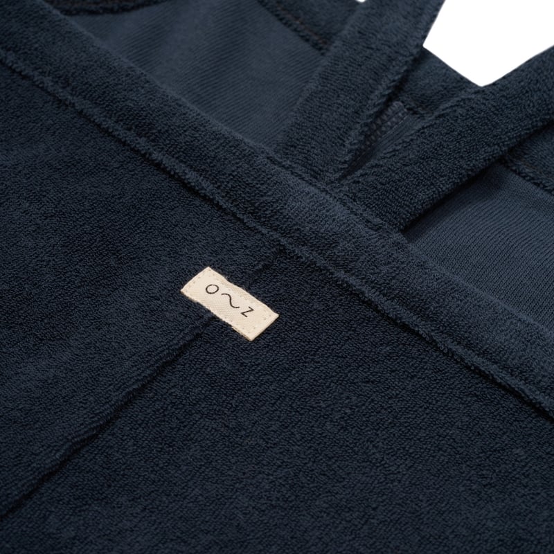 ロンパース・カバーオール organic zoo Navy Terry Cropped