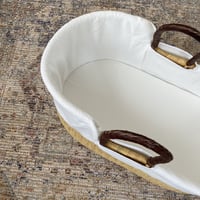 Liner Sheets / Hippo + Birds  [ ライナーシーツ クーファン ボルガバスケット Moses basket ベビー  ベビーベッド 出産準備 おすすめ]