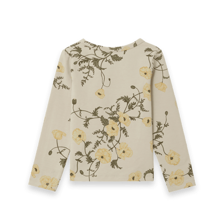 Jersey LS T-shirt [ Flos Beige ] / garbo&friends    [ ガルボアンドフレンズ 子供服 ロンT ]