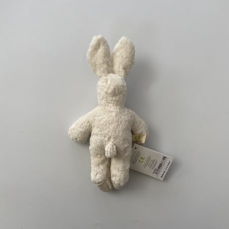 Animal Baby Rabbit WHITE  / Senger Naturwelt  [ファーストトイ オーガニック 洗える ぬいぐるみ うさぎ ラビット 出産祝い おしゃれ ギフト]