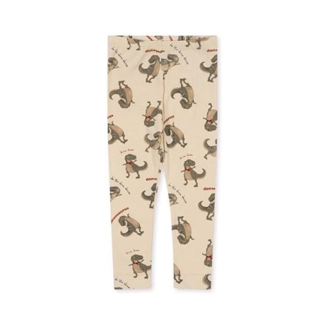 Basic Pants GOTS [ Dansosaurus ]  / Konges sloejd   [Konges Slojd コンゲススロイド クリスマス パンツ]