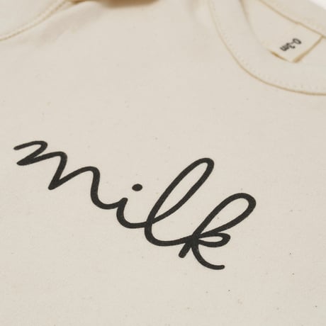 [Core] Undyed Milk Playsuit / Organic Zoo