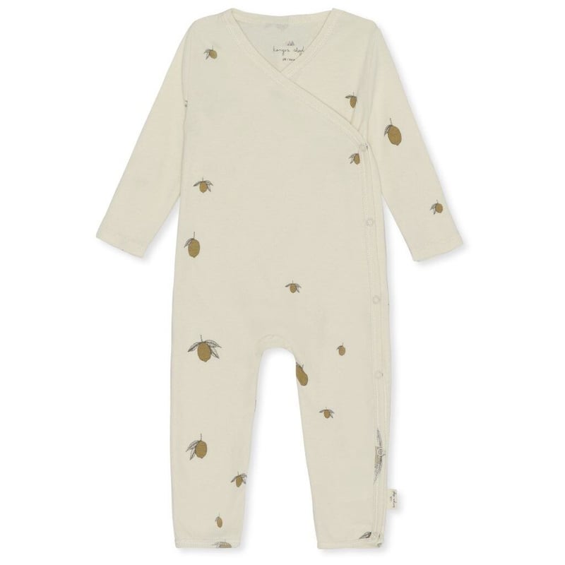 Newborn Onesie GOTS [ Lemon ] / Konges sloejd