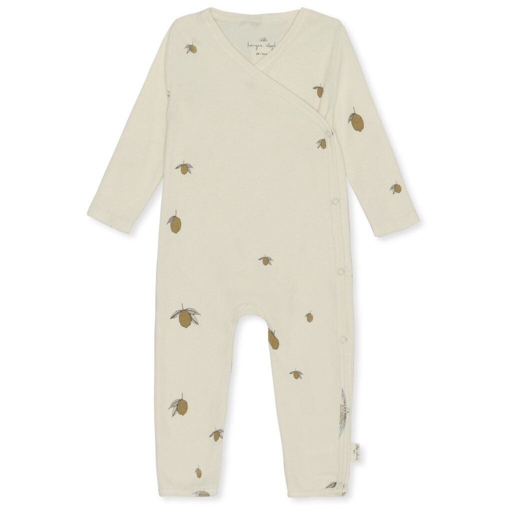 Newborn Onesie GOTS [ Lemon ] / Konges sloejd