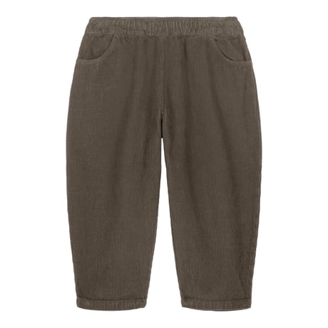 CARROT CORDUROY PANTS [ DARK TAUPE ] / STUDIO BOHEME [パンツ コーデュロイ 子供服 ベビー ]