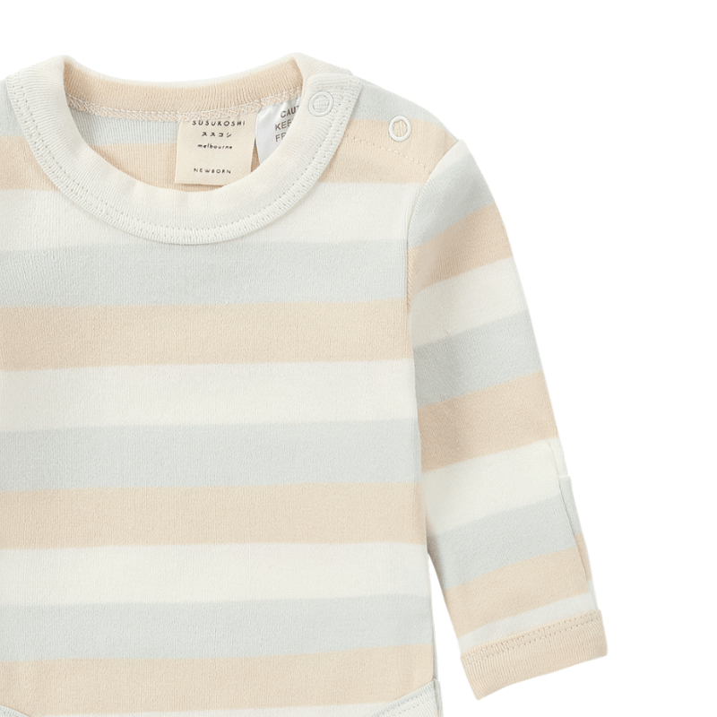 Organic Classic Suit L/S [ Beach Days ] / SUSU