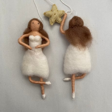 Mobile [ BALLERINA ] / gamcha [モビール インテリア ベビー 赤ちゃん メリー ハンドメイド 北欧 出産祝いギフト 出産準備 ]