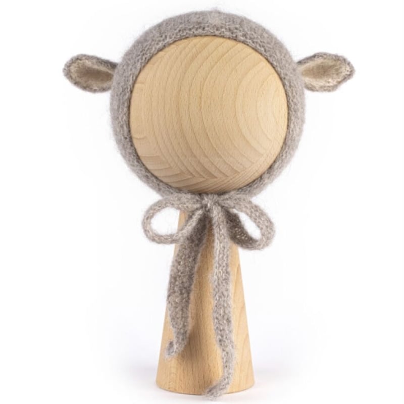 Fairy Hat Alpaca & Silk LIGHT GRAY [ 1-2y, 2-4y Fairy Hat Alpaca & Silk LIGHT GRAY [ 1-2y, 2-4y