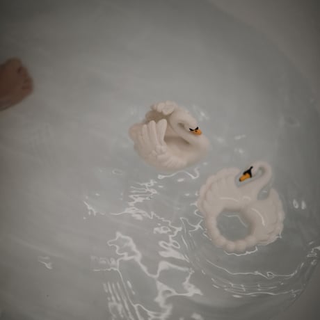 Teether Swan /  Natruba  [歯固め 赤ちゃん 白鳥 ナチュルバ スワン ベビー ギフト 出産祝い]