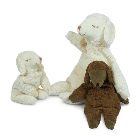 Cuddly Animal Sheep ( Small ) / SENGER Naturwelt  [ ファーストトイ 羊 洗える ぬいぐるみ ゼンガーナチュウェルト 出産祝い]