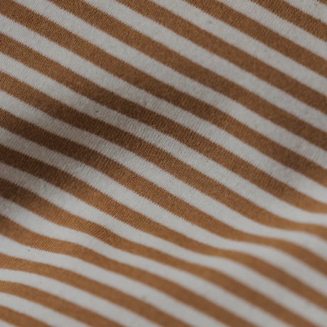 [26SS] Copper Stripes Tank Bodysuit / Organic Zoo