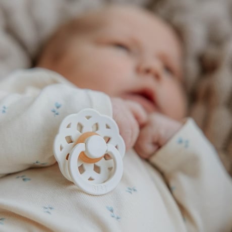 Boheme [ Ivory & Sage ] (2pcs) / BIBS   [おしゃぶり ビブス 赤ちゃん ベビー用品]