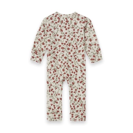 Rib Jersey Onesie [ Royal Cress ] / garbo&friends    [ ガルボアンドフレンズ ベビー服 ロンパース 出産準備]